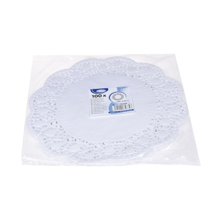 Paper doilies round 30 cm
