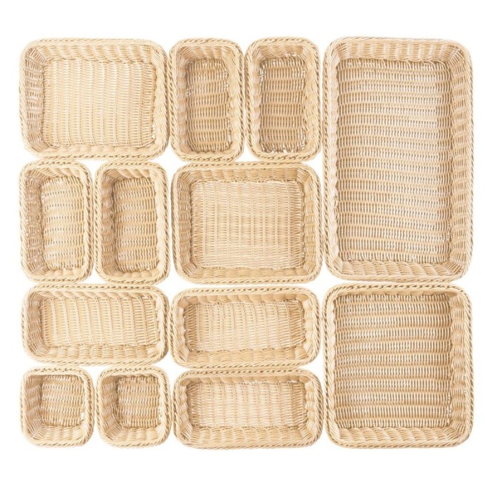 košík GN LINE GN 2/3 32,5 x 35,4 x 6,5 cm natural